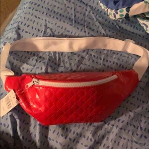 Red Fanny Pack